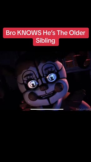 Establishing Dominace. (Made by Sandwichingaround on youtube. If youd like this taken down please dm me here or on instagram. Link in bio. Please allow for 24hr response time) #fnaf #fnafsecuritybreach #securitybreach #sisterlocation #michaelafton #circusbaby #elizabethafton #olderbrother #siblings