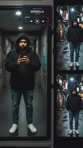 gemini+chatGPT photo editing tutorial || Eminem's music#GeminiAI#ChatGPT#AI#viral