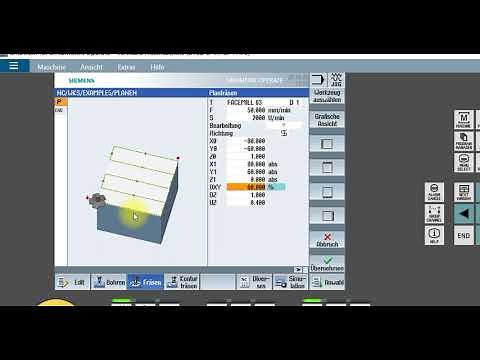 Planfräsen mit ShopMill