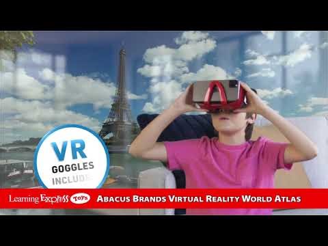 ACU94345 Abacus Brands Virtual Reality World Atlas