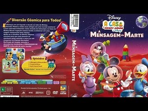 Menu DVD A Casa Do Mickey Mouse Mensagem De Marte Disney (2010)