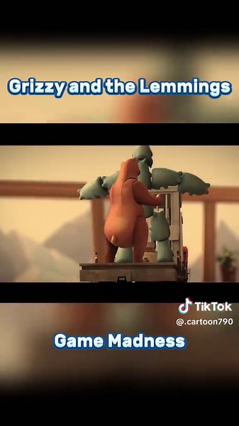 Grizzy and the Lemmings #funnycartoon #fyp #thankb4youdo