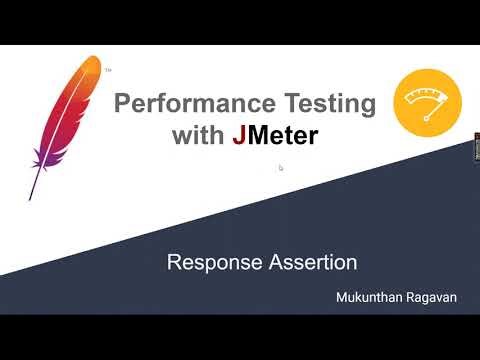 JMeter - Response Assertion