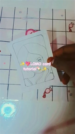 ✨💖LOMO card tutorial ✨🍡#lomocards #diy #shorts#recreationvideo #nursatofficial