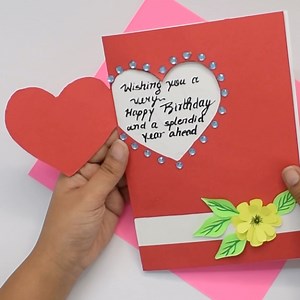 15K views · 333 reactions | Handmade Birthday card that will surprise your loved one ❤❤殺 #birthdaycards #cards #birthday #handmade #diy | Craft Engineer | Facebook