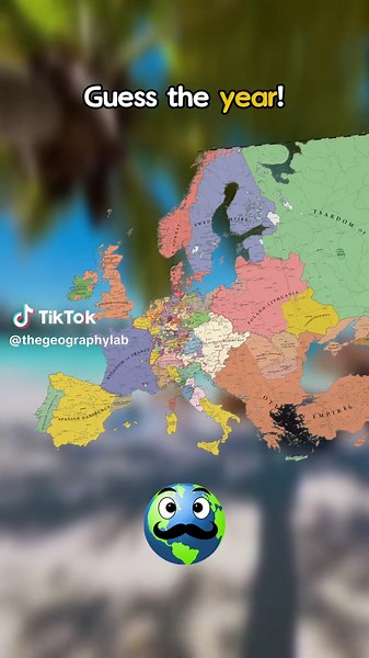 What year is this map from? 🤔🗺️ #map #geography #history