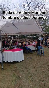 Aldo y Marlene bonita boda en Nombre de dios Durango, parte 3 | El Andariego de Durango