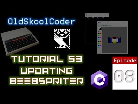Tutorial 53:08 - Updating BeebSpriter (C#)