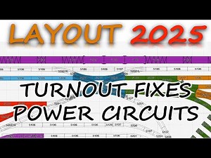 Layout 2025 - Tricky M-Track Turnouts and Power Circuits
