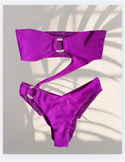 Purple Bikini Mochima (vivid Purple) - Etsy