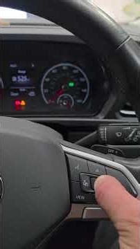 VW Caddy 2023 Service and Inspection Reset without Diagnostic tool 🔧 #vwcaddy #service #automotive
