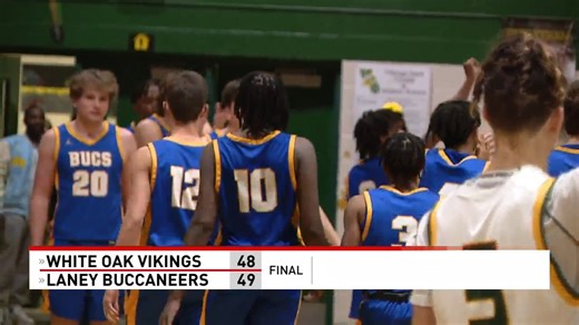 Two unbeaten boys basketball teams matched up on the hardwood Thursday night as Laney took on White Oak. Luke Schwartz has the latest in sports: https://wcti12.com/sports/content/white-oak-boys-hoops-suffer-first-loss-duke-hires-new-head-football-coach# | WCTI News 12 | Facebook