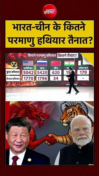 Syed Suhail|India Nuclear Weapons: India-China के कितने परमाणु हथियार तैनात?|#nuclearweapons #viral