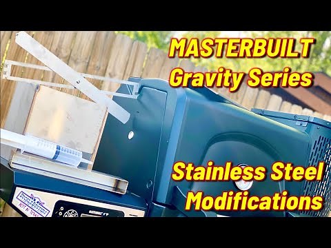 Masterbuilt Gravity 560 Modifications | Masterbuilt 560 Firebox Mod and More!