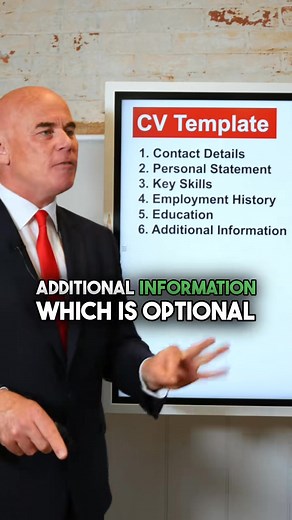 CV TEMPLATE What to include on your CV and resume. Follow this resume template to get hired! #cvwriting #richardmcmunn #resumewritingservices #resume #cvwritingservices #resumetips #cvtips #careervidz #cv | CareerVidz