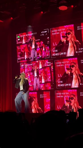 @reneé night one Sydney! #concert #reneerapp #bitemetour #live #reneérapptour