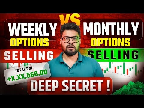 POWERFUL OPTION SELLING | DEEP SECRET OF OPTION SELLING | WEEKLY VS MONTHLY | Option Sailor