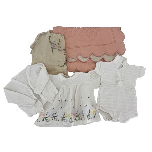 Vintage Baby Girls Clothing Quilted Blanket Lot 1930s 1940s 1950s - Etsy