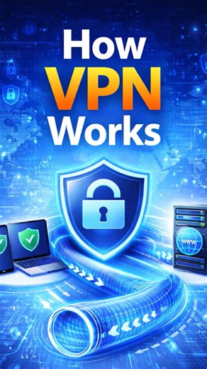 How VPN Works? #vpn #vpntricks #security #networking