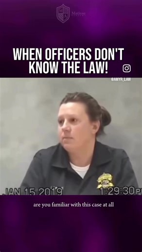 WELL… To detain someone, an officer must have reasonable suspicion that a law has been broken. Without it, the detention is unlawful. This testimony shows how even long-time officers often can't define the standard. They default to