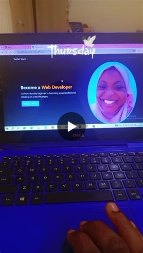 My Frontend Journey 🌟⚡ I started the journey early this year with free class and upgraded to paid class ⚡ then joined some other online class with some academics like Tech4Dev, She Code Africa… | Lateefah Sabitu