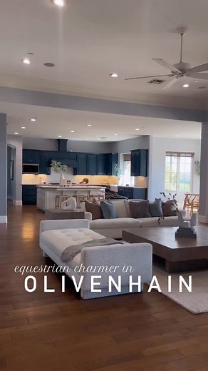 🌟New Listing — Single-level equestrian charmer in Olivenhain🐴 3401 Adams Run | offered at $4,495,000 Set on nearly three acres in the rolling hills of Olivenhain, this custom single level estate blends timeless architecture with the relaxed beauty of coastal California living. Encompassing approximately 5,000 square feet, the residence offers six bedrooms and four and a half bathrooms across a light filled open concept floor plan. Expansive and inspiring views overlook the world class golf cou