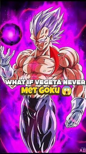What If Vegeta Never Met Goku? 🤯