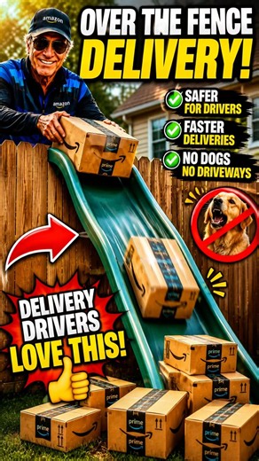 All Delivery Drivers LOVE These Stops! 📦🛝 #Amazon #New #viral #delivery