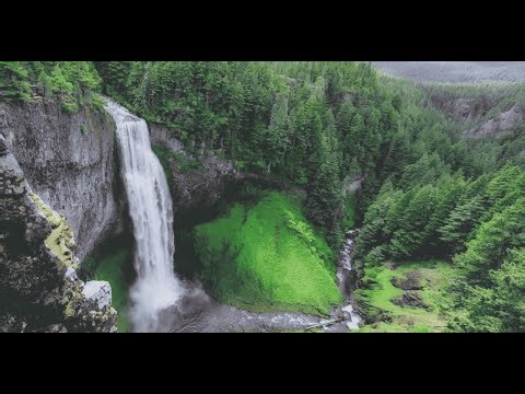 LIVE 🌿 Waterfall Ambience with Calm Music for Relaxation