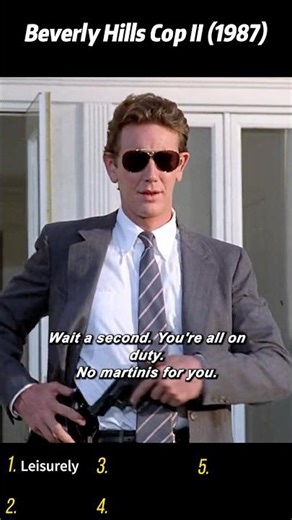 Beverly Hills Cop II (1987) | Taggart Slips into Axel’s Pool