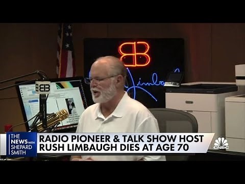 Radio pioneer, talk show host Rush Limbaugh dies at age 70