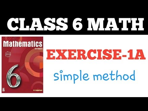 MATHS| CLASS 6 MATHS| EXERCISE-1A| R S AGRAWAL| CBSC