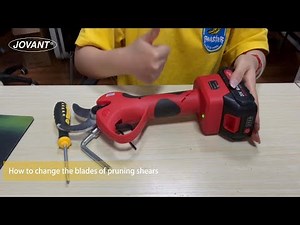 🌿 How to Replace Pruner Blades Easy Step-by-Step Guide! 🌿