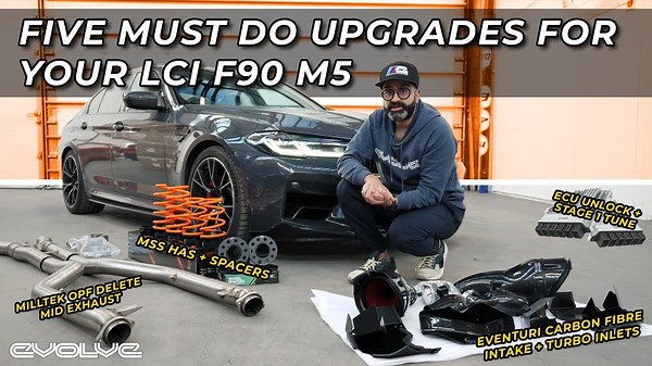 5 Must-Have Upgrades to Transform Your LCI F90 M5 – More Power & Performance