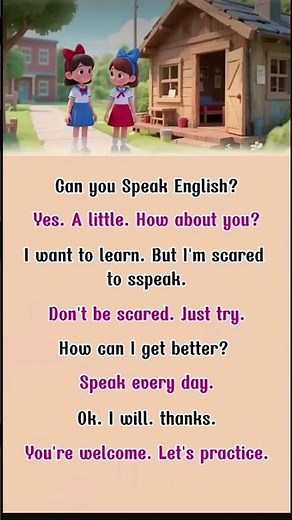 speak English clearly/ speak english conversation practice