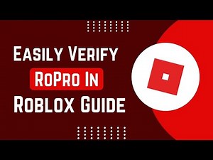 How To Verify RoPro In Roblox