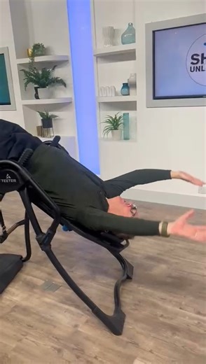 ⏰ TONIGHT at 5PM! Join us live on Shop Unlimited as Martyn puts the Teeter LX9 Inversion Table through its paces — and yes, he’s going upside down so you don’t have to! 🙃 If you’ve ever wondered how inversion therapy works, what it feels like, or whether the Teeter LX9 could help support your back and wellbeing, this is the show to watch. Martyn will be demonstrating the inversion live, talking through the features, benefits and answering all your questions along the way. 🌀 Back support 🌀 Smo