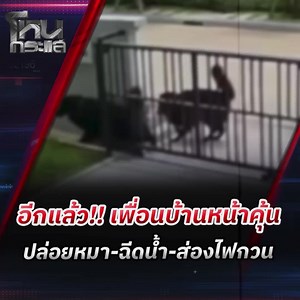 สุดทน พฤติกรรมเพื่อนบ้าน ที่เพิ่งย้ายเข้ามาเป็นผู้เช่า ปล่อยหมาหลุด ฉีดน้ำแรงดันสูงใส่คนอื่น และติดกล้องส่องบ้านอื่น แจ้งนิติฯ ก็ไร้ผล เจ้าของบ้านตัวจริงก็ไม่ได้ช่วยอะไร ชาวบ้านวอนขอข้อกฎหมายจัดการจริงจัง #เพื่อนบ้านมหาภัย #คนหน้าคุ้น #พฤติกรรมเพื่อนบ้าน #โหนกระแส | โหนกระแส