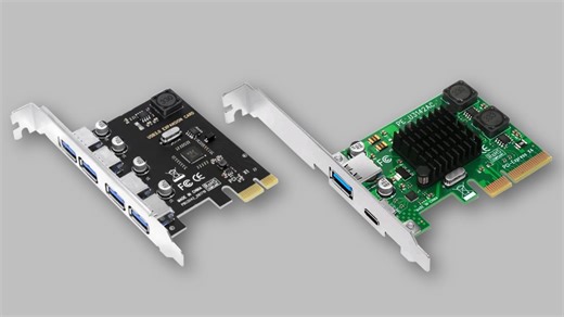 PCIE转USB转接卡简测：感觉不如USB扩展坞