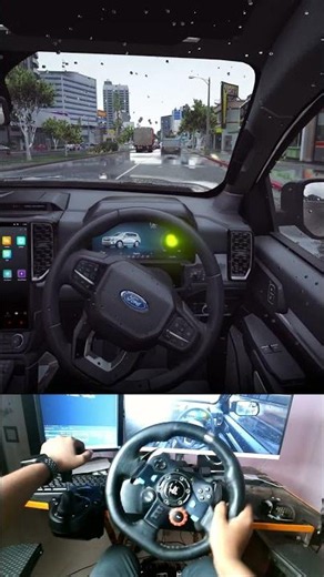 Ford + Logitech g29 + quant v in GTA 5