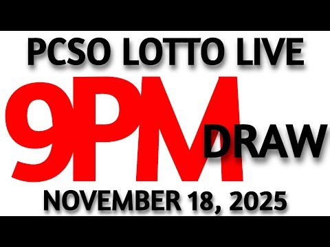Lotto Result Today 9pm Draw November 18, 2025 Swertres Ez2 PCSO LIVE