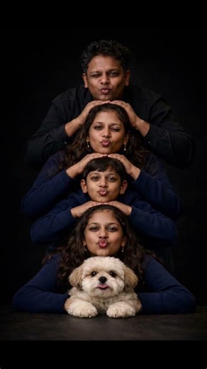 Edit your family photo in this cute version using chatgpt / Prompt in first comment