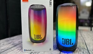 JBL Pulse 5 Bluetooth Speaker Review - Psychedelic Light Show