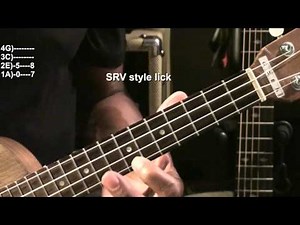 How To Play Blues Solo On Ukulele In A Lesson #6 Tutorial ‪@EricBlackmonGuitar‬
