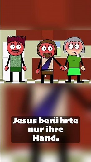 Die Schwiegermutter von Petrus wird geheilt (Jesus tut ein Wunder)