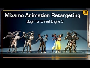Mixamo Animation Retargeting 2 - Teaser - for Unreal Engine 5 and MetaHuman