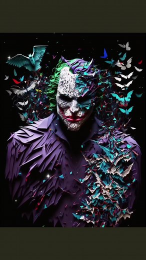 The Joker 🃏 Art 🖼️👩‍🎨🎨💕. •#enzosartwork #digitalart #colorful #aiart #thejoker #jokertattoo #jokerart #jokerartwork #jokeredit #thedarkknight #thejokeredit #jokerlovers #jokerfan | The Top Artwork