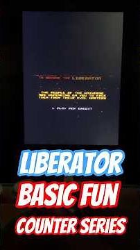 Liberator On Basic Fun Centipede Counter Series