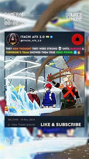 Kid's Attack On Todoroki & Bakugo's Squad,🔥🥶 #myheroacademia #mhaedit #mha #animeedit #shorts