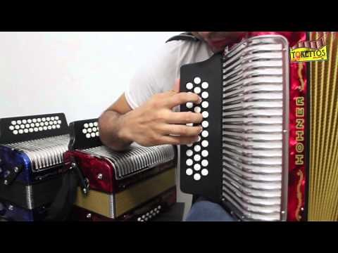 TUTORIAL DE ACORDEÓN VALLENATO # 1 by PAULO DEL TORO